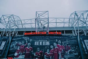 Outside Old Trafford